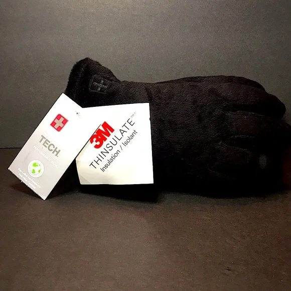 SWISS TECH NEW PERFORMANCE GEAR 3 M THIN SULATE L/XL PLUSH GLOVE - Picture 1 of 6
